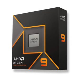 AMD Ryzen 9 9900X Processor with Radeon Graphics – 1 Year Warranty