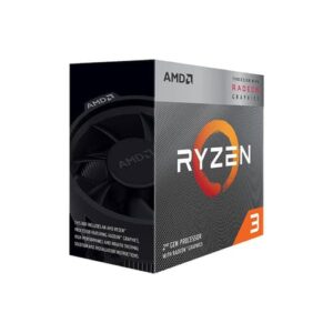 AMD Ryzen 3 3200G Processor with Radeon Vega 8 Graphics – 1 Year Warranty