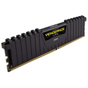 Corsair Vengeance LPX 16GB DDR4 3200MHz Desktop RAM – Black | C16 | High-Performance UDIMM