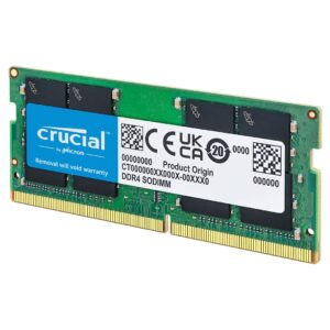Crucial 32GB DDR4 3200MHz Laptop RAM – CT32G4SFD832A | CL22 | Backward Compatible