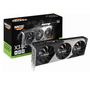 INNO3D GeForce RTX 5070 Ti X3 OC 16GB – 1 Year Warranty