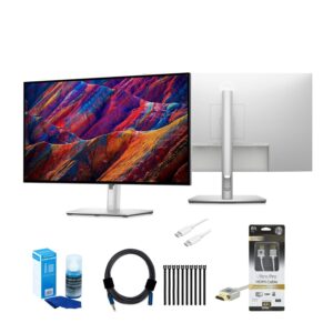 Dell UltraSharp U2723QE – 27″ 4K USB‑C Hub Monitor (with Accessory Bundle)