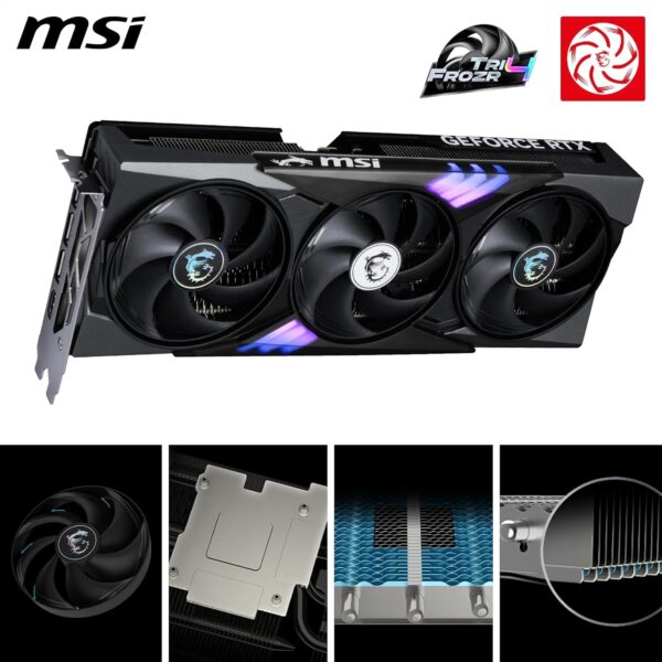 MSI GeForce RTX 5060 Ti 16GB Gaming Trio OC – 1 Year Warranty - Image 4