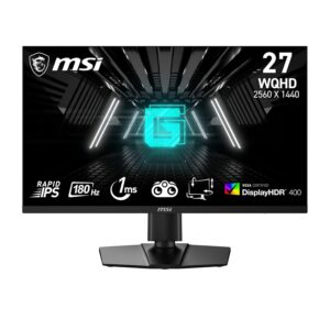 MSI G274QPF E2 27" 2K Gaming Monitor – 180Hz | Rapid IPS | HDR 400