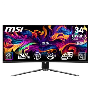 Ultra-Wide 34" QD-OLED 240Hz | MSI MPG 341CQPX
