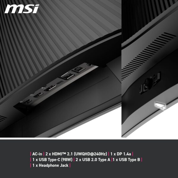 Ultra-Wide 34" QD-OLED 240Hz | MSI MPG 341CQPX - Image 5