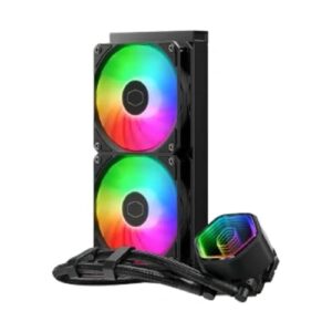 COOLER MASTER MasterLiquid 240 Core II ARGB CPU Liquid Cooler – 1 Year Warranty