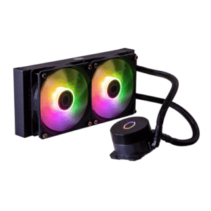 Cooler Master MasterLiquid 240L Core 240 mm ARGB CPU Liquid Cooler – 1 Year Warranty