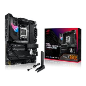Asus ROG Strix X870E‑E Gaming WiFi Motherboard – 1 Year Warranty