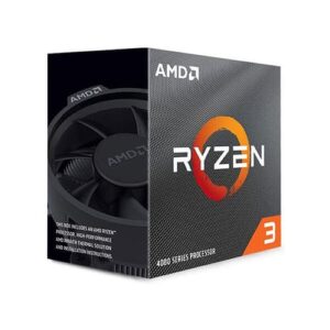 AMD Ryzen 3 4300G Processor with Radeon Graphics – 1 Year Warranty